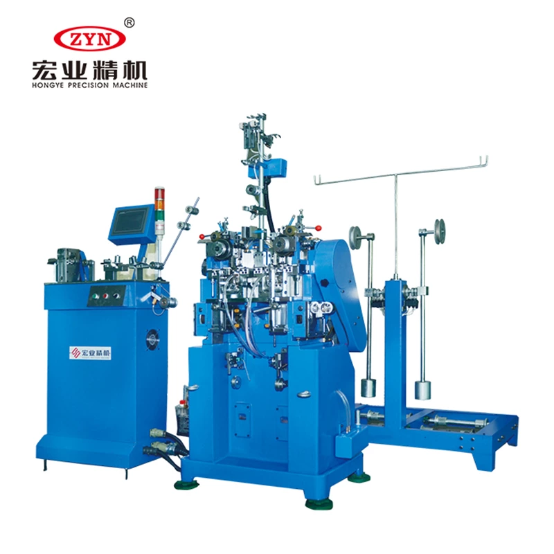 HY-138 Auto Metal Long Chain Making Machine ( Y Type Split Type )