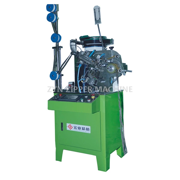 HY-133S-G Auto Plastic Zipper Slider Mounting Machine ( Long Chain Combine Type )