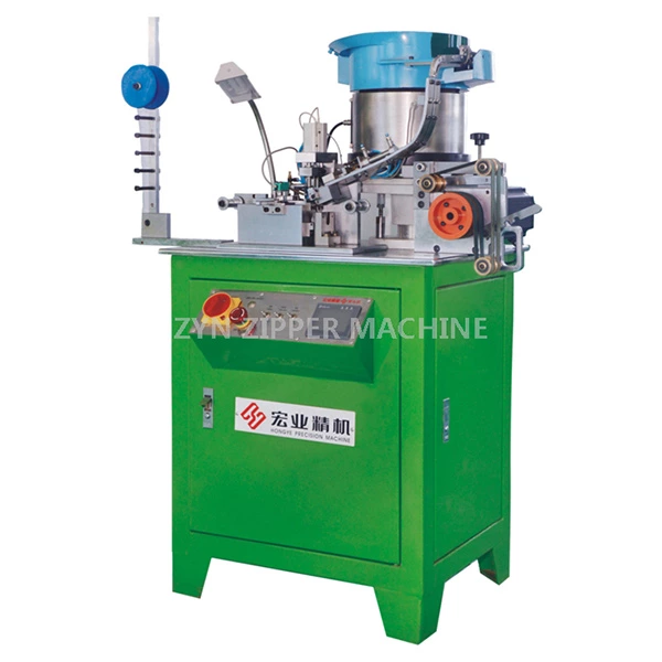 HY-133E Auto Invisible Zipper Slider Mounting Machine
