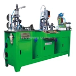 HY-881J Auto Metal Zipper Three Function Combination Machine(Tape Sealing, Hole Punching, Pin&Box Fixing)
