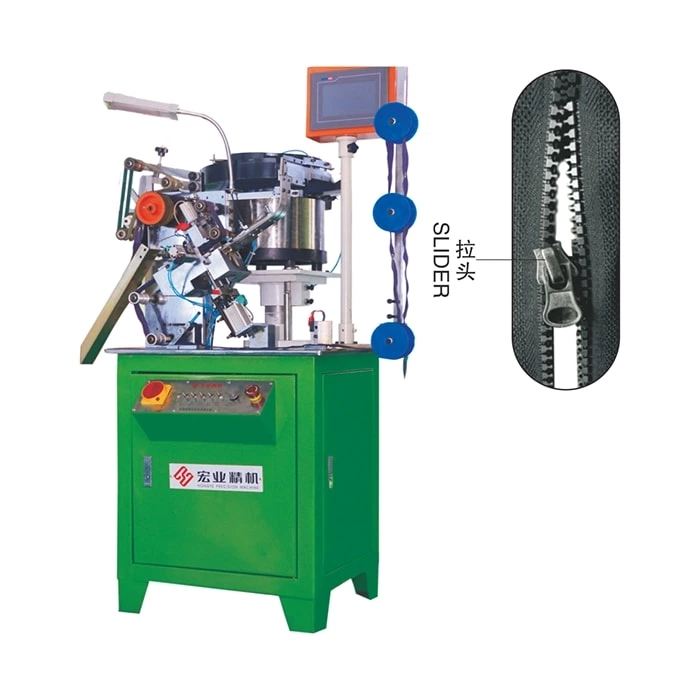 HY-133S-C Auto Nylon Zipper Slider Mounting Machine(Single Side Mounting)
