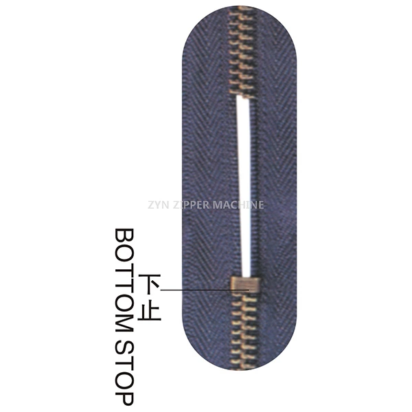 HY-112J Full-Auto Metal Zipper Bottom Stop Machine(Wire)
