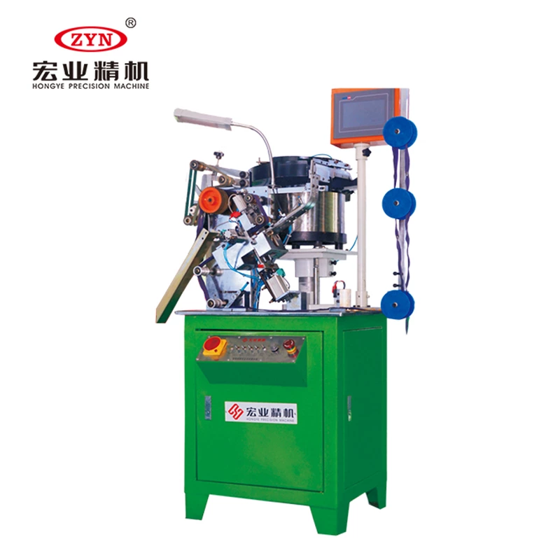 HY-133S-A Auto Plastic Zipper Slider Mounting Machine